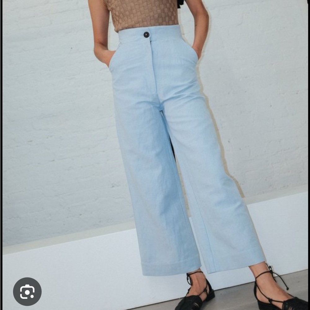 Ajaie alaie vuela baby blue sailor pants medium